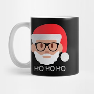 ho hipster Santa Claus ugly christmas Mug